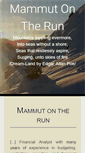 Mobile Screenshot of mammutontherun.com